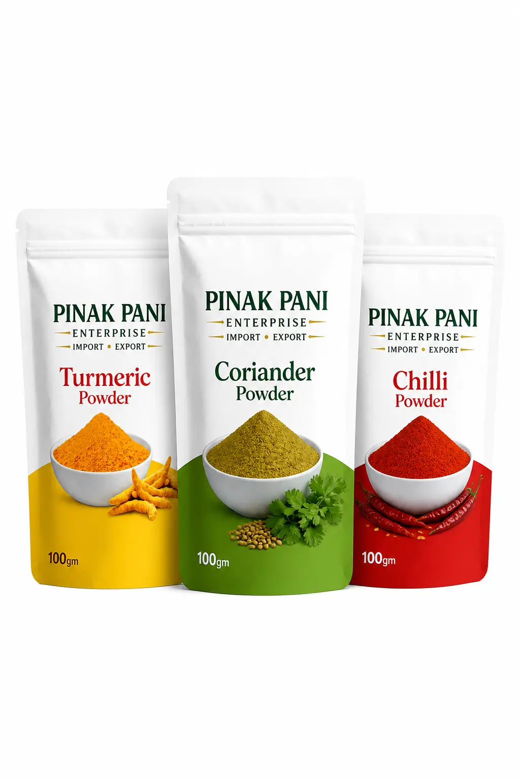 Pure spices product box