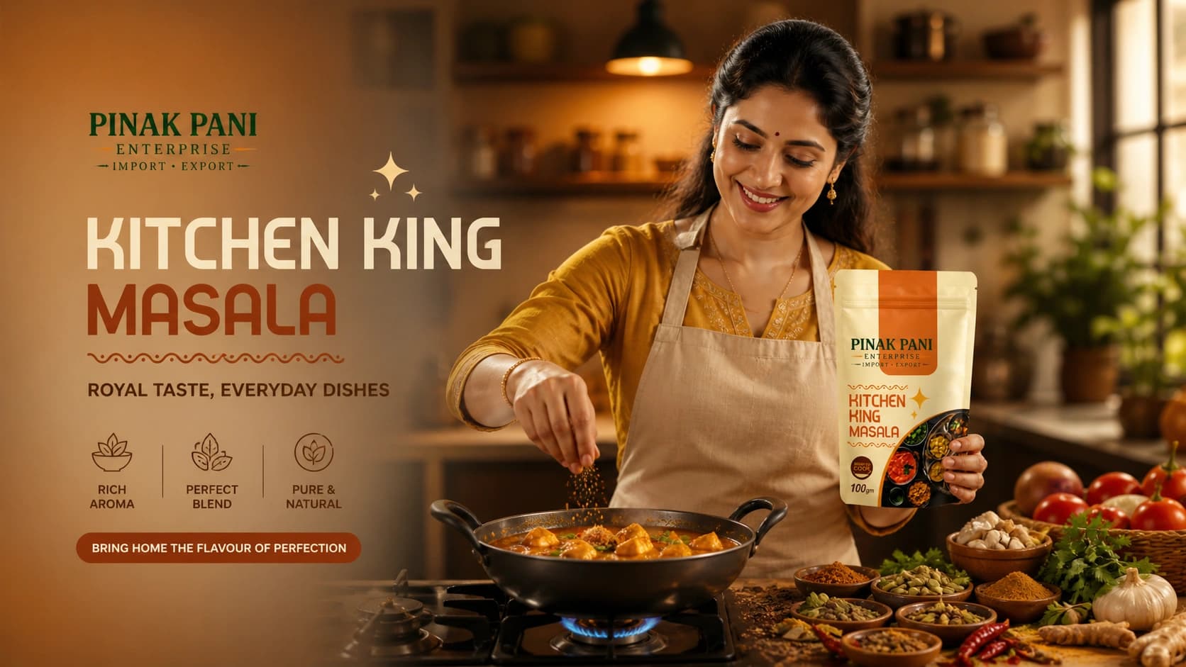 Pinak Pani spices for every kitchen