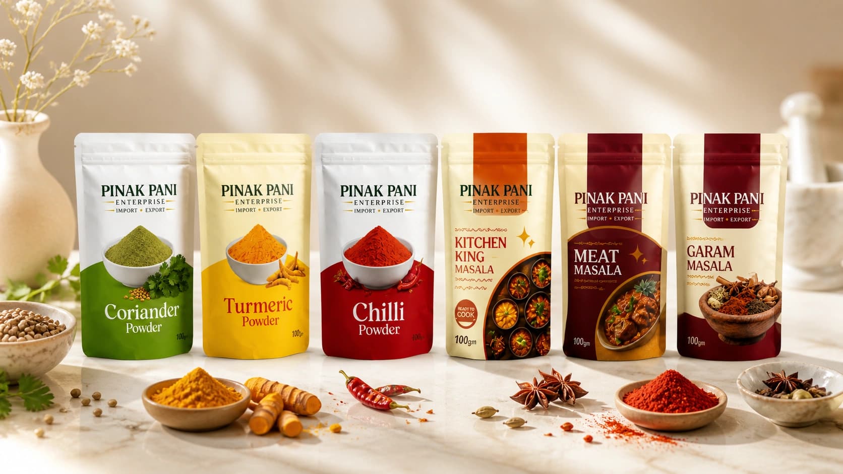 Pinak Pani premium masala range