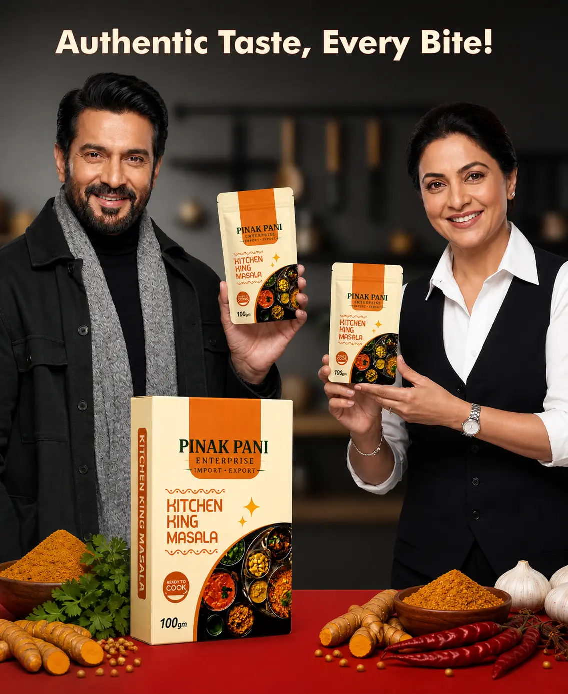 Assorted premium spices in bowls