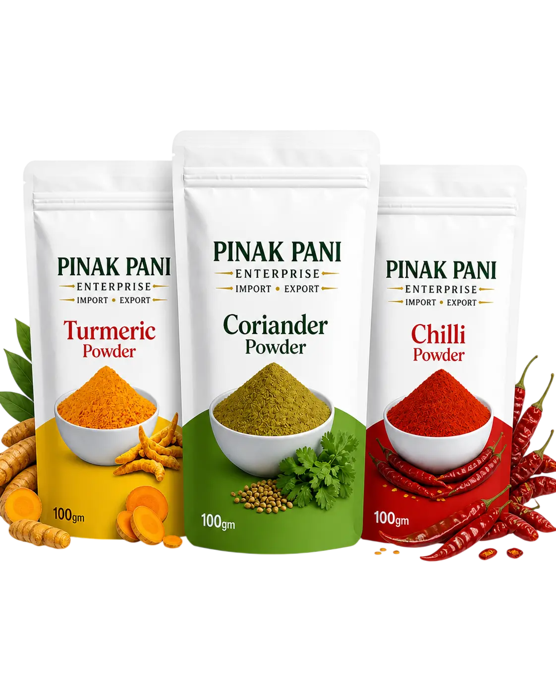 Pure spices product box